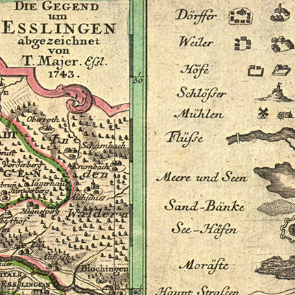 Mappierung der Landkarten