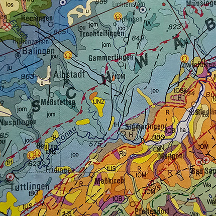 Geologische Übersichts- und Schulkarte 1:1 000 000