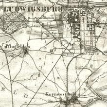 Topographischer Atlas des Königreichs Württemberg 1:50 000