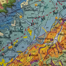 Geologische Übersichts- und Schulkarte 1:1 000 000