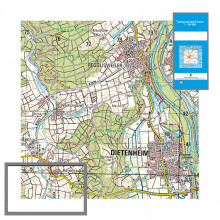 Topographische Karten 1:50 000, plano